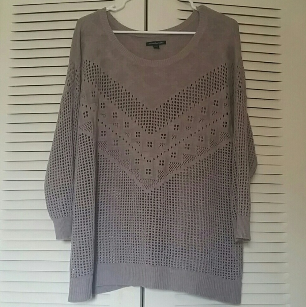 AE Open Knit Sweater